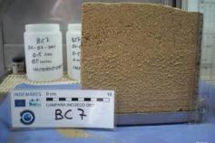 Mega Box Corer dredge: resulted sample ©IEO