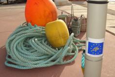 Dispositivo CPOD antes de ser colocado en el mar / The CPOD device before putting it in the sea ©ALNITAK