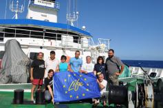 Equipo científico de la campaña ©IEO