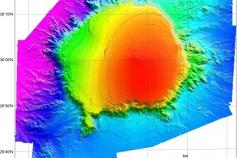 Modelo Digital del Terreno de la Zona A2.9 de INDEMARES: Banco de la Concepción