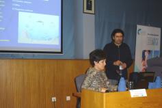 Alfredo López durante su presentación del Grupo de Acción Costera / Alfredo López during his presentation of Grupo de Acción Costera 7 ©CEMMA